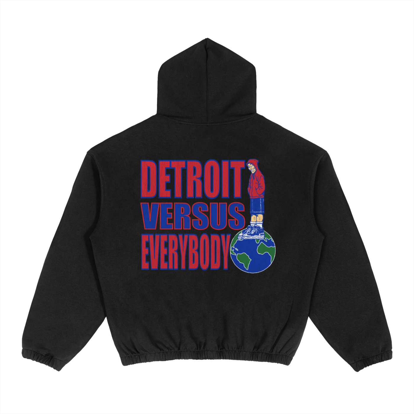 "Detroit VS World" Hoodie