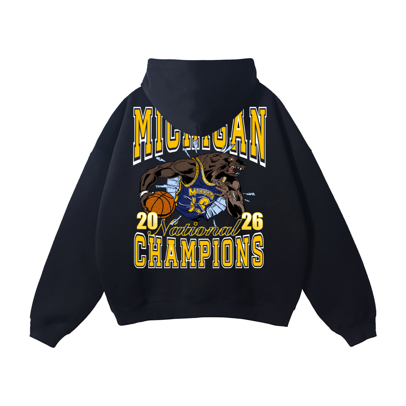 Michigan "Breakthrough" National Champs Hoodie Black