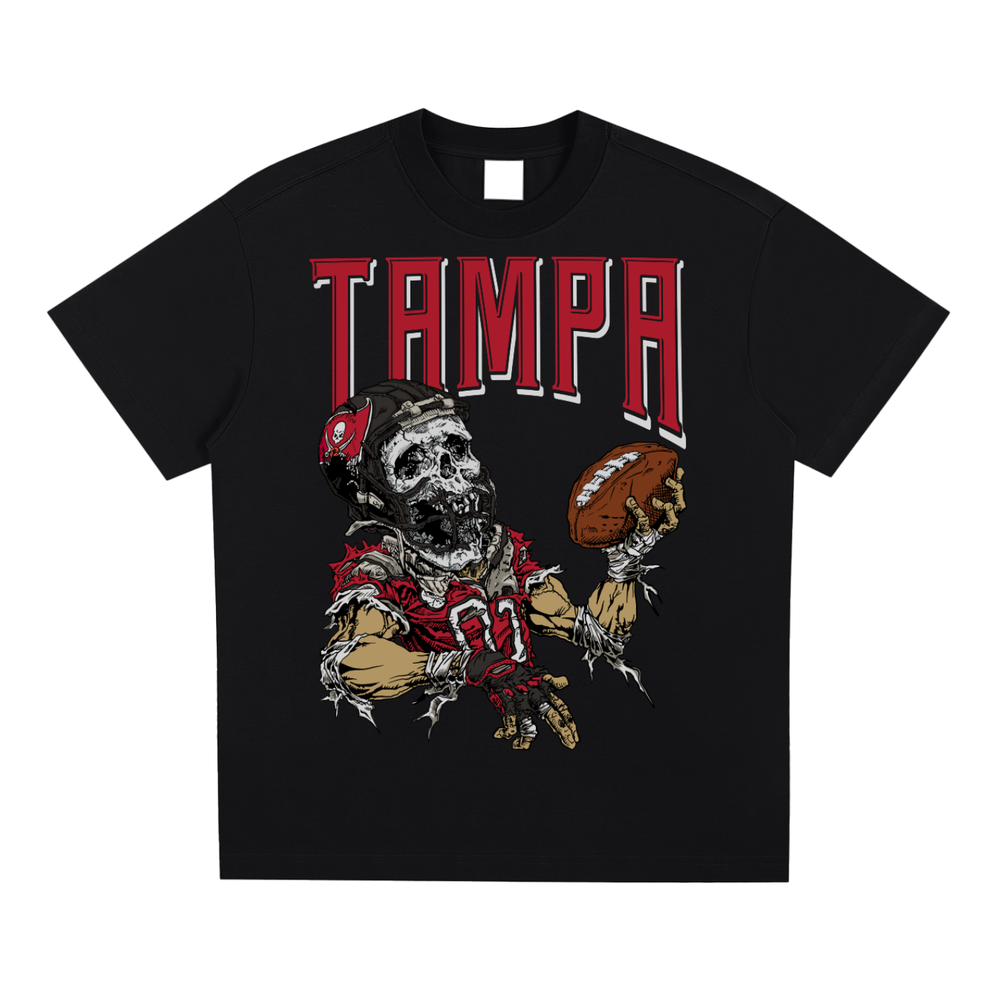 Tampa "Rising" Black Tee