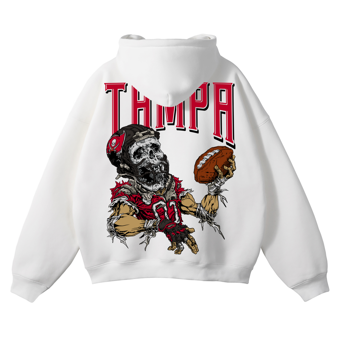 Tampa "Rising" White Hoodie