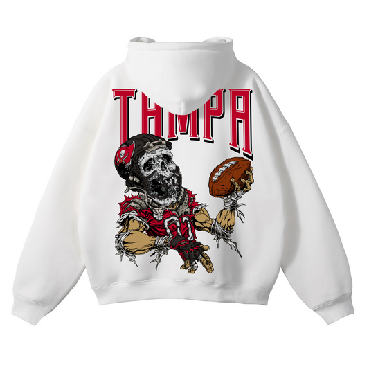 Tampa "Rising" White Hoodie
